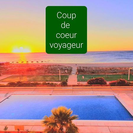 1Ere Ligne Mer Piscine Parking Gratuit Le Barcarès Eksteriør billede